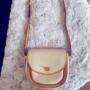 Vintage GUCCI monogram shoulder bag